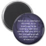 Transformed Romans 12 Christian Bible Verse Quote Magnet