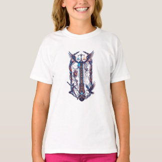 Transformer" Futuristic Cybernetic Graphic tshart T-Shirt