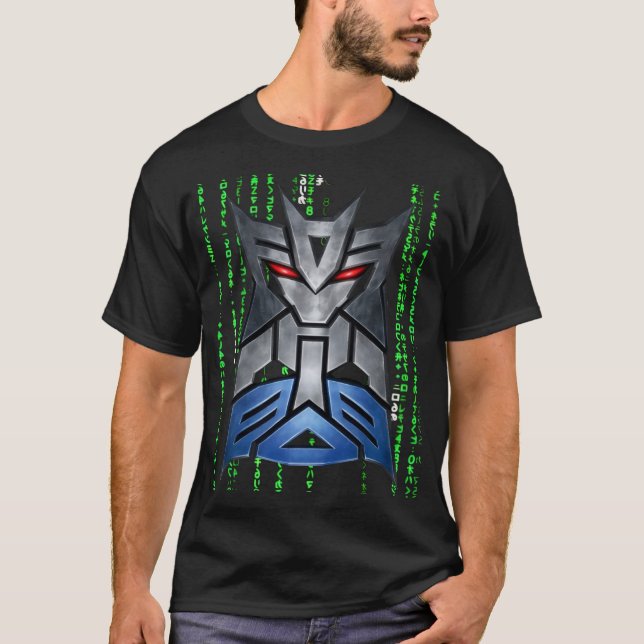 Transformers 1x00001 MATRIX BLACK BY SAMURAI FEUDA T-Shirt (Front)
