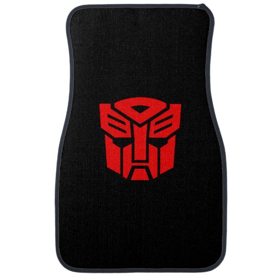 Transformers Autobot Red Mask Car Floor Mat Zazzle Com