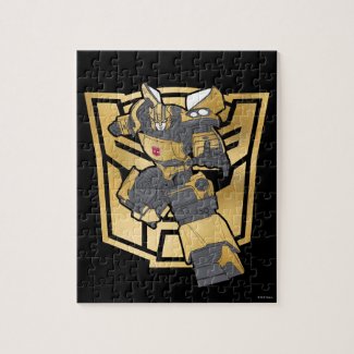 Transformers | Bumblebee Gold Autobot Symbol Jigsaw Puzzle