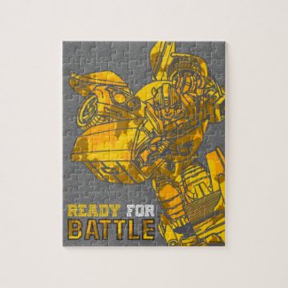 Transformers | Bumblebee Outline Camo Jigsaw Puzzle