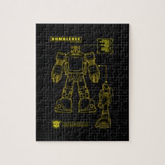 Transformers | Bumblebee Schematic Jigsaw Puzzle