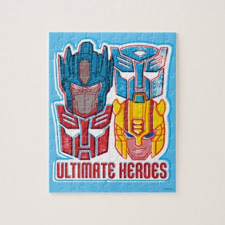 Transformers | Optimus Prime & Bumblebee Heroes Jigsaw Puzzle