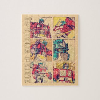 Transformers | Optimus Prime Comic Strip Jigsaw Puzzle