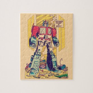 Transformers | Optimus Prime is Back Jigsaw Puzzle