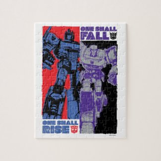 Transformers | Optimus Prime & Megatron Contrast Jigsaw Puzzle