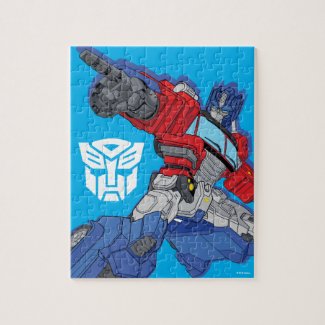 Transformers | Optimus Prime Pointing Pose Jigsaw Puzzle