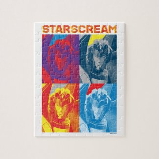 Transformers | Starscream Pop Art Jigsaw Puzzle
