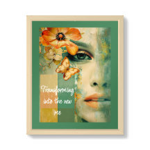 Transforming Into The New Me Poster