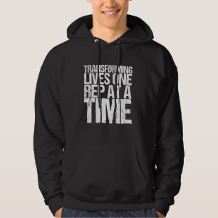 Transforming Lives One Rep at a Time Shirt Persona