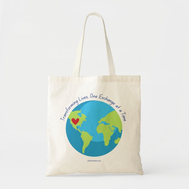 Transforming Lives Tote Bag (Front)