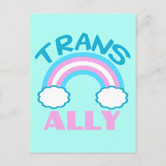 Transgender Ally Postcard (Front)
