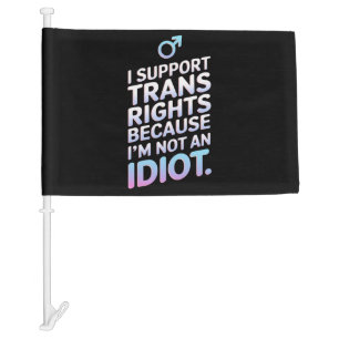 Transgender Ally Trans Pride Flag Support 