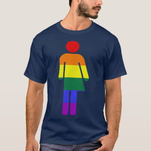 Transgender Bathroom Rights TWith Bathroom Symbol  T-Shirt