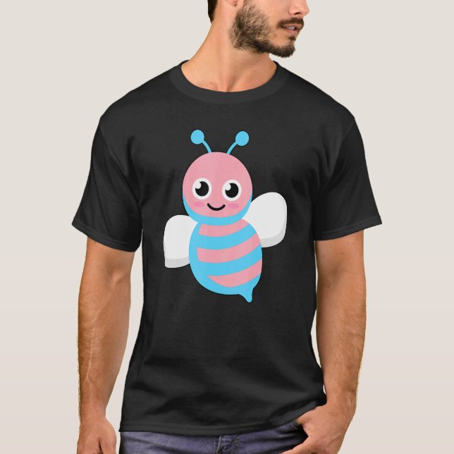 Transgender Bee Transgender T-Shirt (Front)