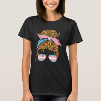Transgender Bisexual Woman Transsexual Flag Trans T-Shirt