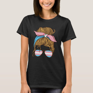 Transgender Bisexual Woman Transsexual Flag Trans T-Shirt