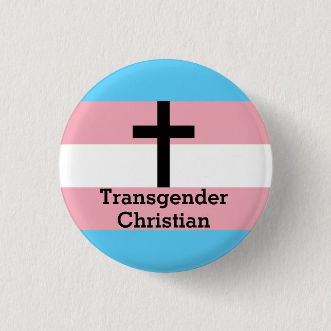 Transgender Christian Pride Button (Front)