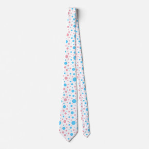 Transgender Color Polka Dots Neck Tie