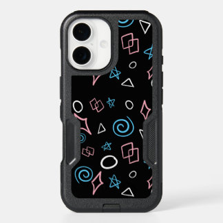 transgender colors shapes iPhone 16 case