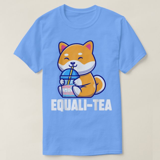 transgender corgi equalitea transgender corgi equa T-Shirt (Design Front)