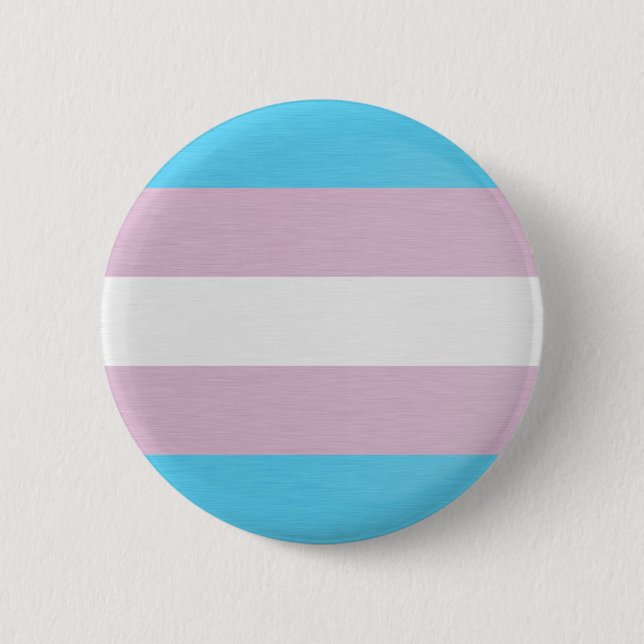 Transgender Equality Flag Button (Front)