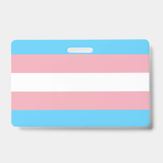 Transgender Flag Badge
