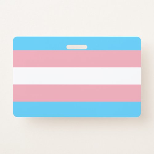 Transgender Flag Badge
