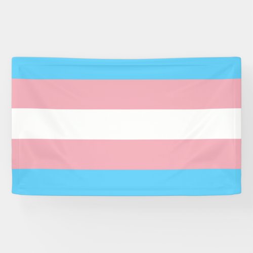 Transgender Flag Banner