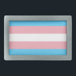 Transgender Flag Belt Buckle<br><div class="desc">Here you will find a unique collection of modern,  cool and funny Transgender Pride motifs. Browse through our variety and find your favorite part now!</div>