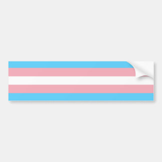 Transgender Flag Bumper Sticker
