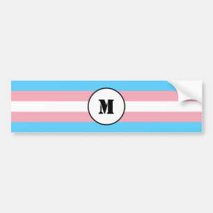 Transgender flag Bumper Sticker