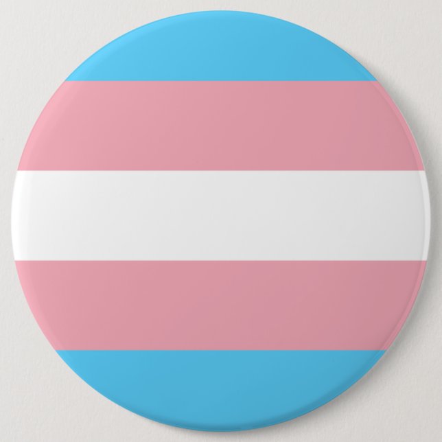 Transgender Flag Button (Front)
