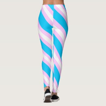 Transgender flag leggings | Zazzle