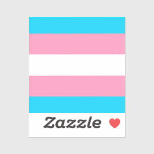 Transgender Flag LGBTQIA+ Sticker