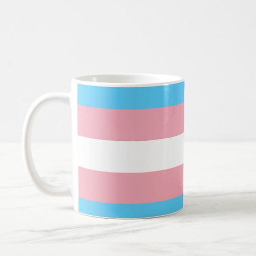 Transgender flag mug