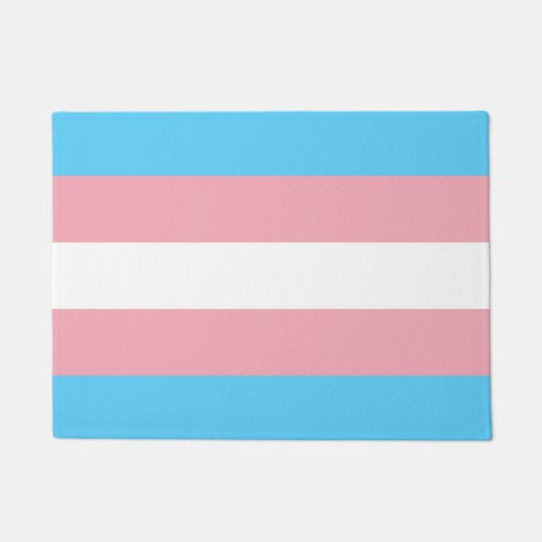 Transgender Flag  Pride community house mat LGBT