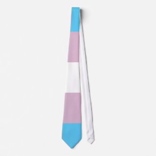 Transgender Flag Tie
