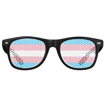 Transgender Flag Trans Lgbt Lgbtq Gay Lesbian Homo Retro Sunglasses by tony4urban at Zazzle