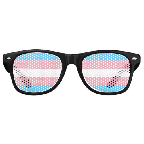 transgender flag trans lgbt lgbtq gay lesbian homo retro sunglasses