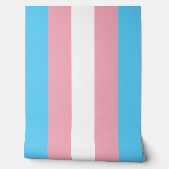 Transgender flag Wallpaper  (Unrolling)