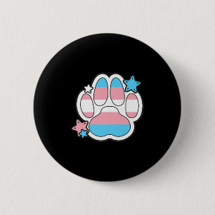 Transgender Furry Paw Lgbtq Month Gay Rights Pride Button
