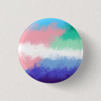 Transgender gay pride flag prin button
