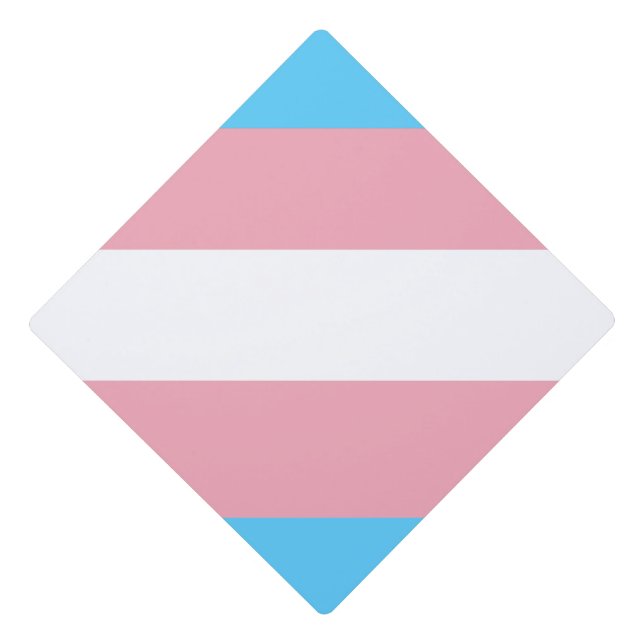 Transgender Graduation Cap Topper (Front)