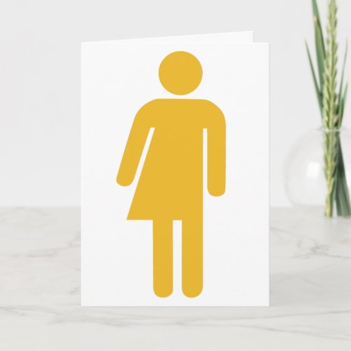 Transgender Greeting card