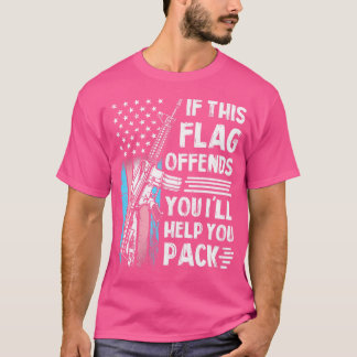 Transgender If This Flag Offends You Ar-15 Gun Rig T-Shirt