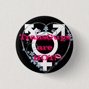 Transgender Love FTM Pinback Button
