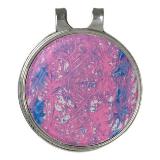 Transgender Marble Artwork Golf Hat Clip