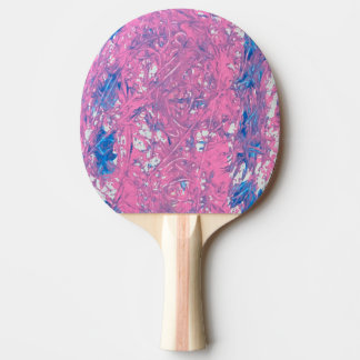 Transgender Marble Artwork Ping Pong Paddle